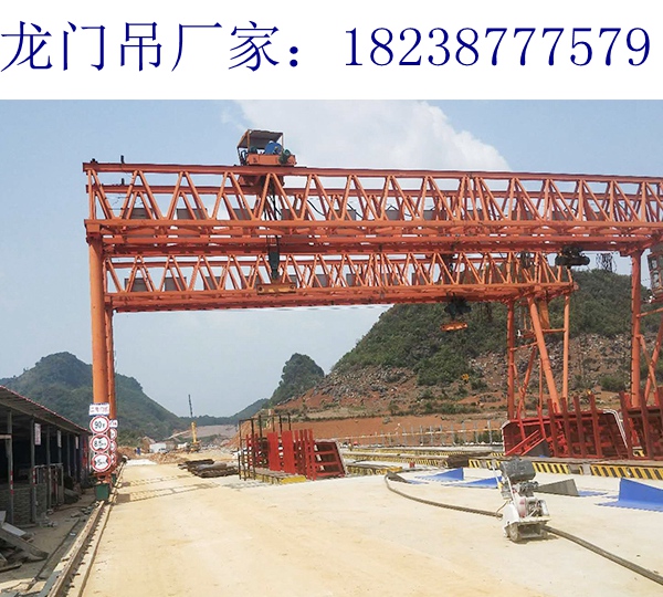 广东惠州龙门吊租赁厂家200t龙门吊有效改进降低耗能