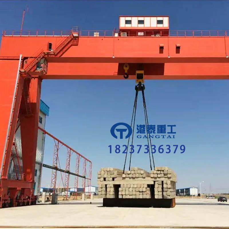 广东河源厂家轮胎式集装箱门机的行走系统的特殊设计