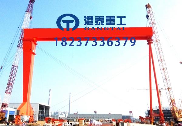 广东江门300吨造船吊vs轮胎吊，谁场景更广